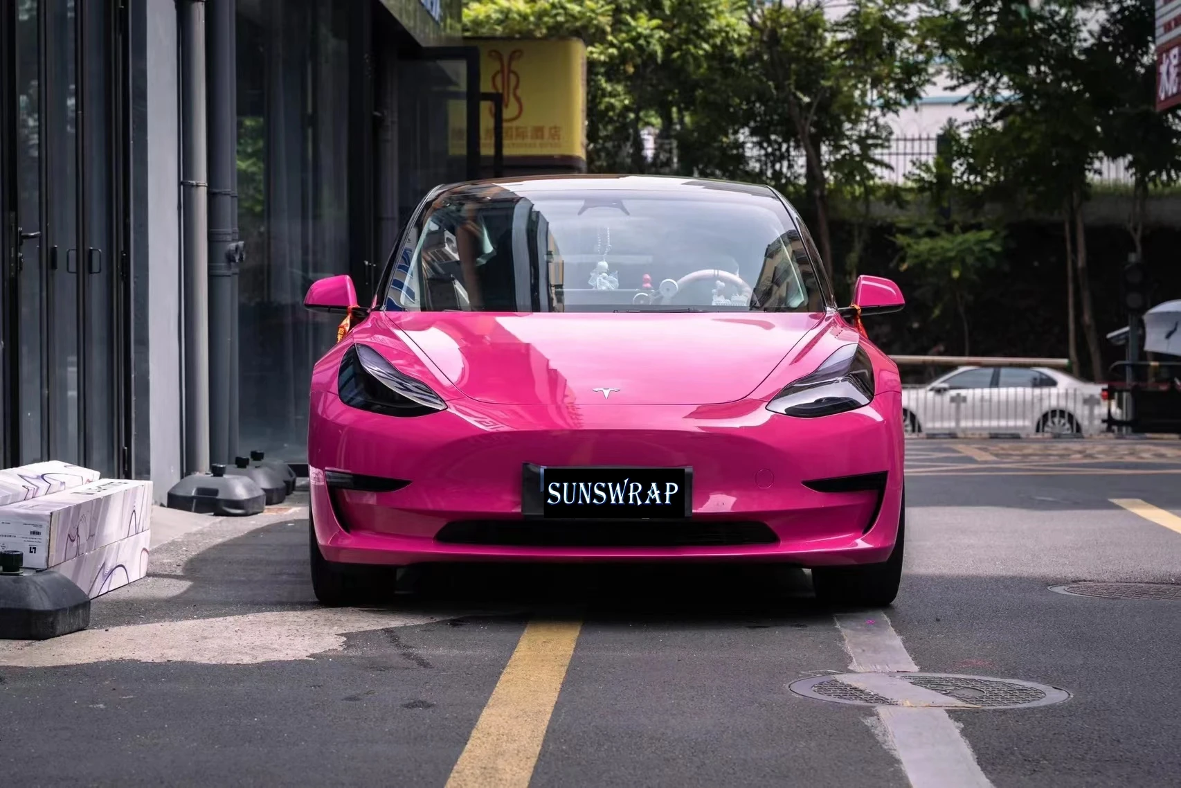 

Beetroot фиолетовый Macaron цвета глянцевая автомобильная пленка виниловая клейкая авто наклейка с пузырьковой наклейкой из ПВХ
