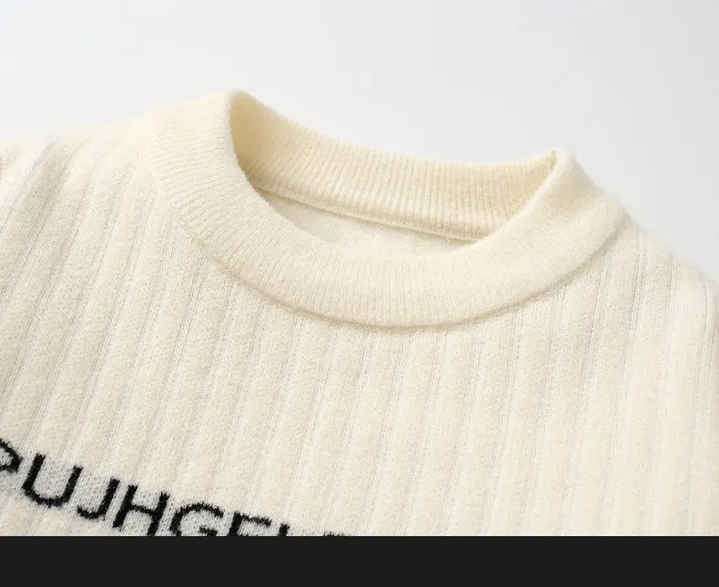 Casual Pullovers Male Sweater For Men Men's Clothing Spring Men's Sweat-shirt Streetwear Knit Autumn Fashion Hombre Warm Solid