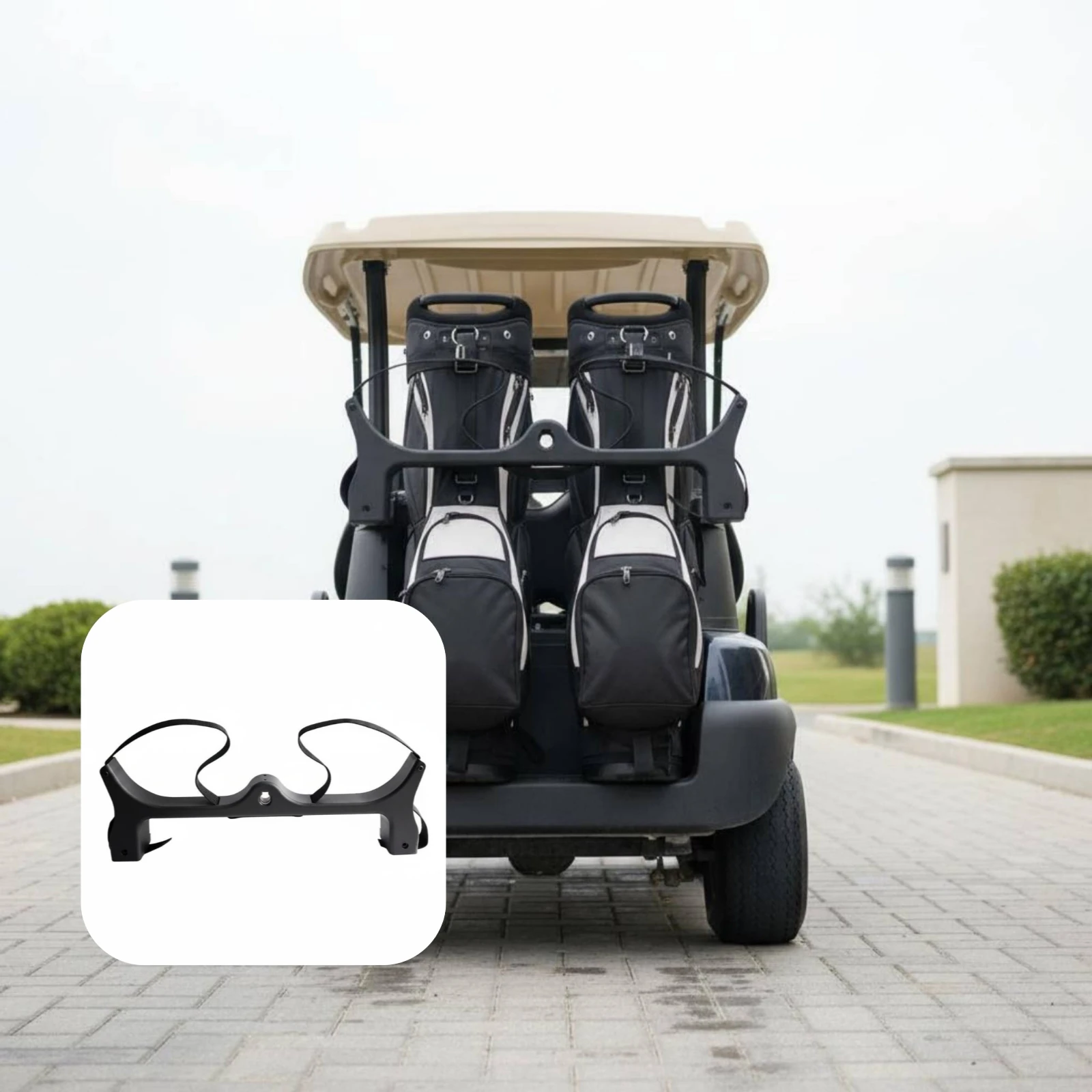 club-car-bag-holder-bracket-heavy-duty-steel-golf-vehicle-bag-rack