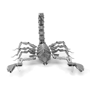 Scorpion-Puzzle 3D en Métal pour Enfant, Jouet Créatif à Faire Soi-Même