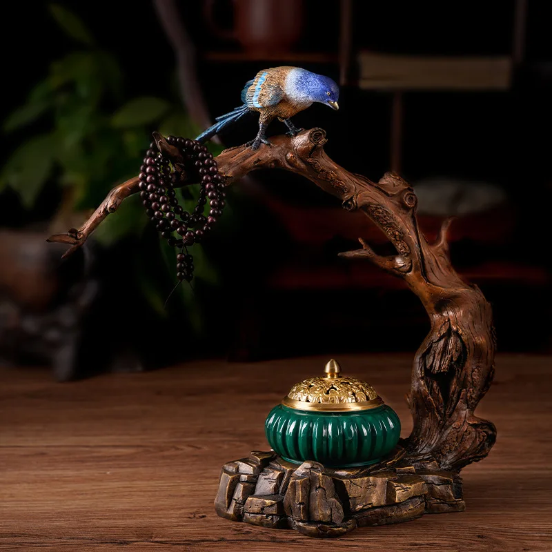Brass ornaments, home with indoor living room entrance creative decorations, copper handicrafts