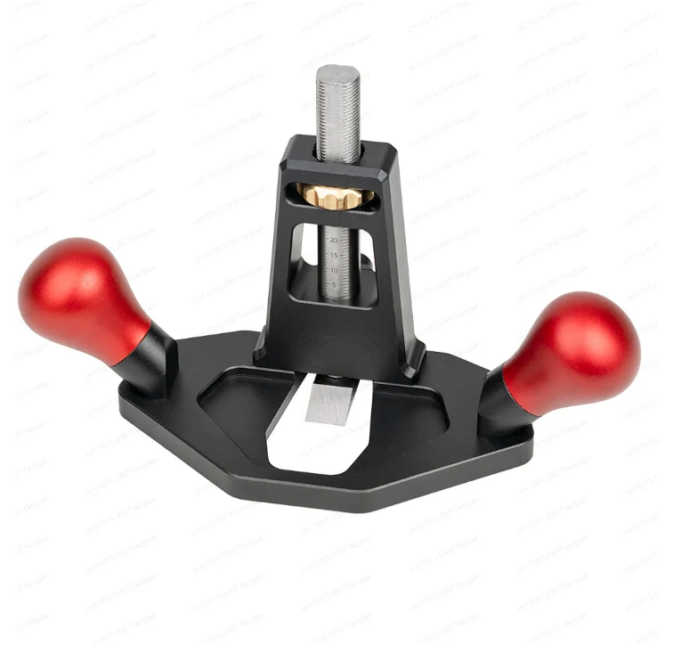 

Woodworking Hand Router Plane Kit with Blade Lift Mechanism Shoulder Planer Wood Planer for Tuning Joinery Cutting Grooves