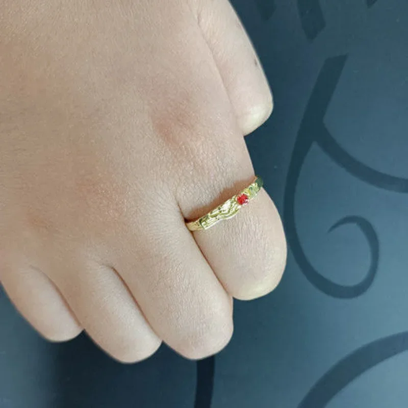 Masked Rider OOO TAJADOL Set Ring Woman Kamen Rider Design Fashion Rings Man Anime Accesorios Cosplay Zinc Alloy Unisex Jewelry