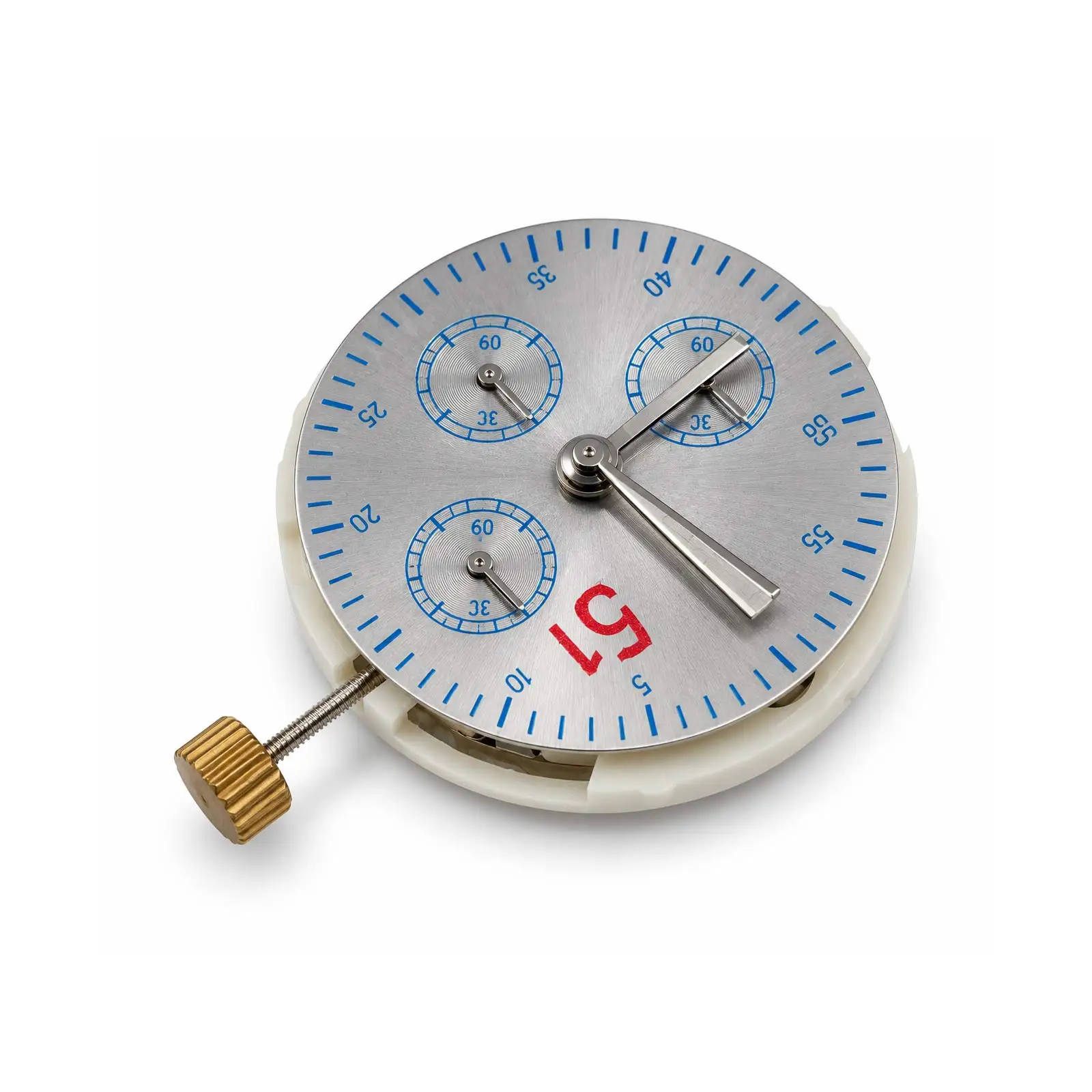 27 Jewel 30mm Chronograph Automatic Mechanical Movement for ETA 7753 7750 Movement Small Second at 9:00 28,800bph Watch Parts