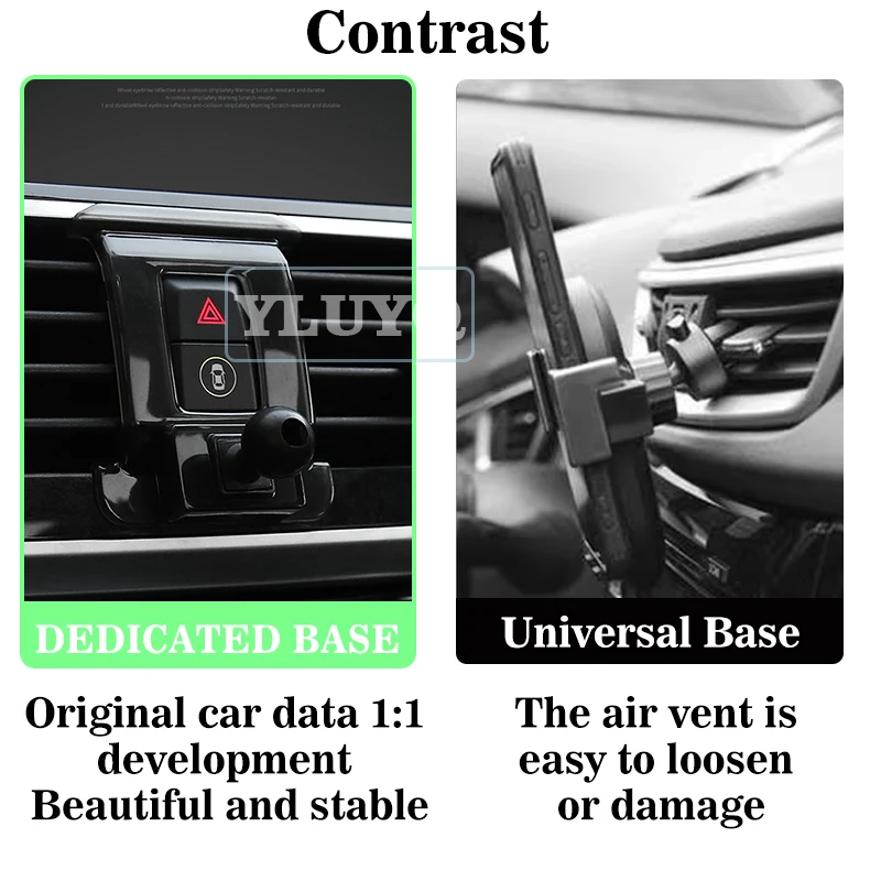 لسيارات BMW 1 2 Series 118i 120i 125i F52 2017 2019 2020-2023 حامل هاتف مغناطيسي للسيارة ، حامل برأس كروي عالي الجودة خصيصًا