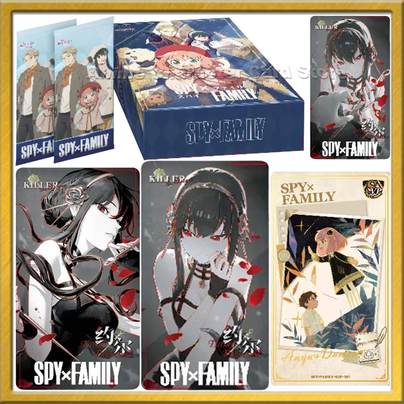 

SPY×FAMILY Card Anime SPY FAMILY Character Twilight Loid Forger Yor Forger Collection Cards Board Games Toys Birthday Gifts