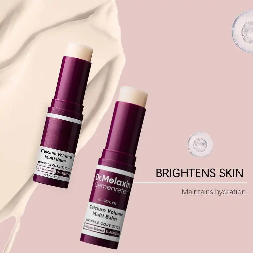 كريم عين عصا الكولاجين العناية بالبشرة عصا الترطيب مكافحة الشيخوخة المضادة للتجاعيد مرطب للوجه عيون الشفاه 9 جرام