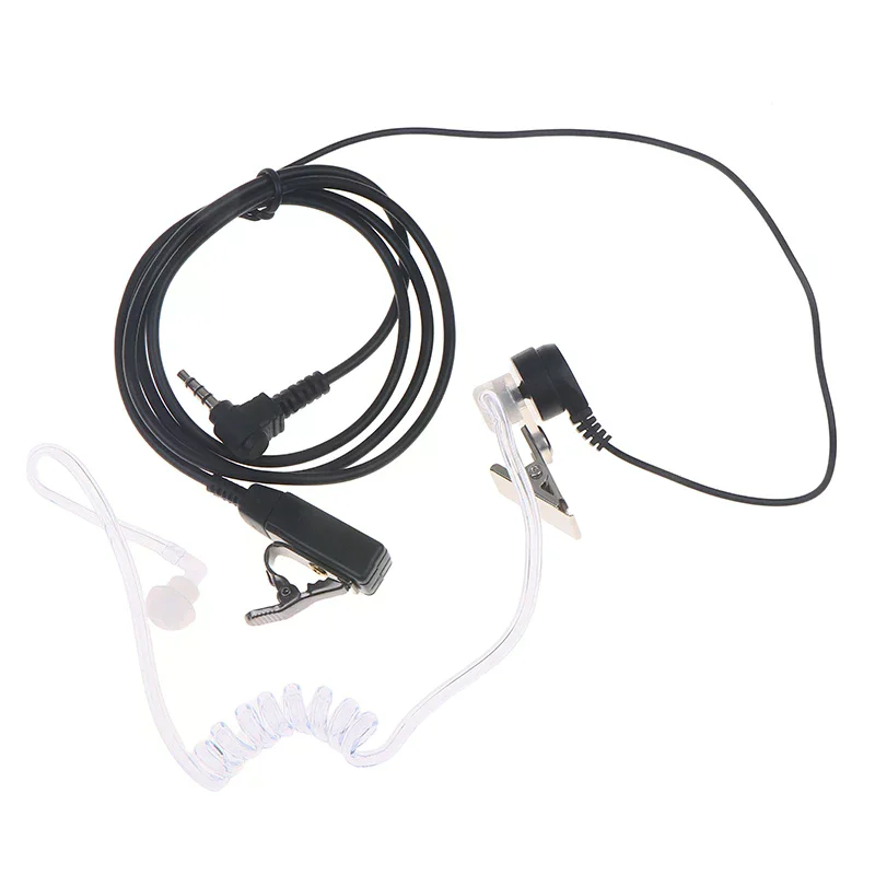 

Гарнитура с акустической трубкой 3,5 мм, 1-контактная, для радиостанций, со скрытым микрофоном PTT