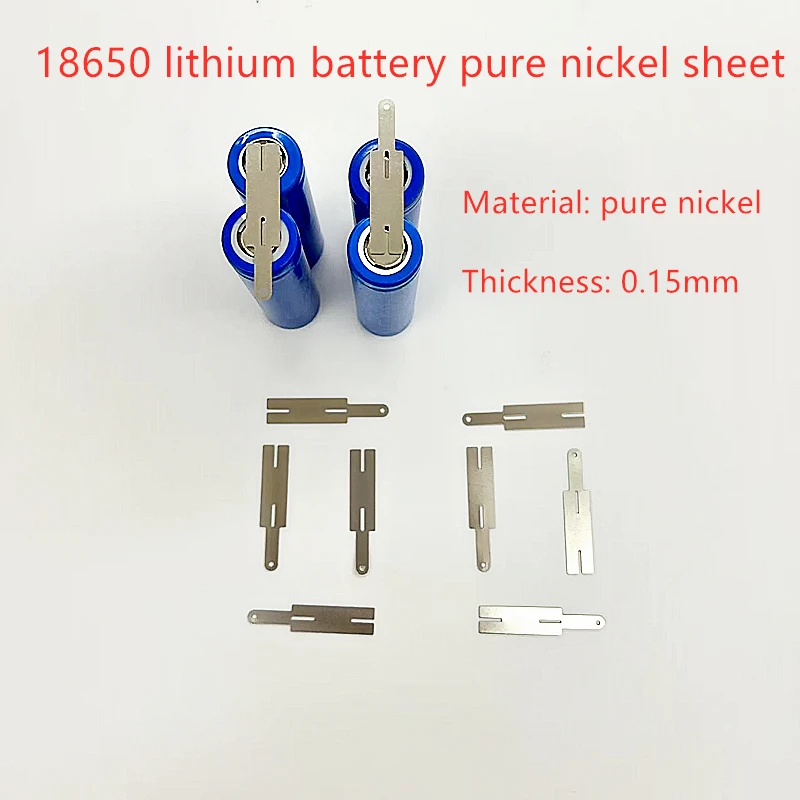 Foglio di collegamento della batteria al litio 18650 foglio di saldatura a punti in lamiera di nichel puro striscia di nichel puro