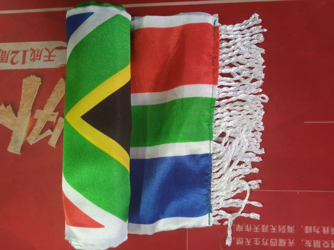 Flagnshow Directly Delivery 100% Stain Green South Africa Flags Scarf