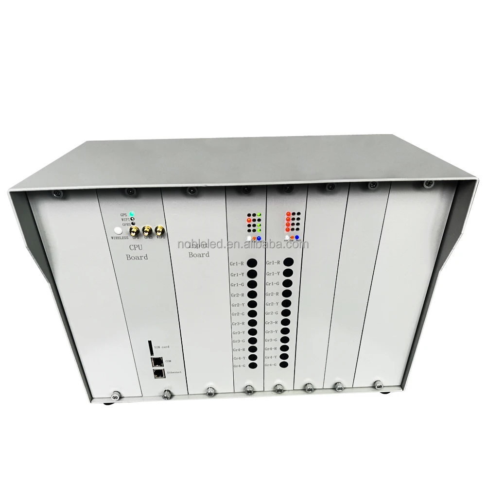 China Manufacture CE ROHS Certified IP54 Intelligent Traffic Light Controller 12-24VDC/100-277VAC Compatibility 5-Year Traffic