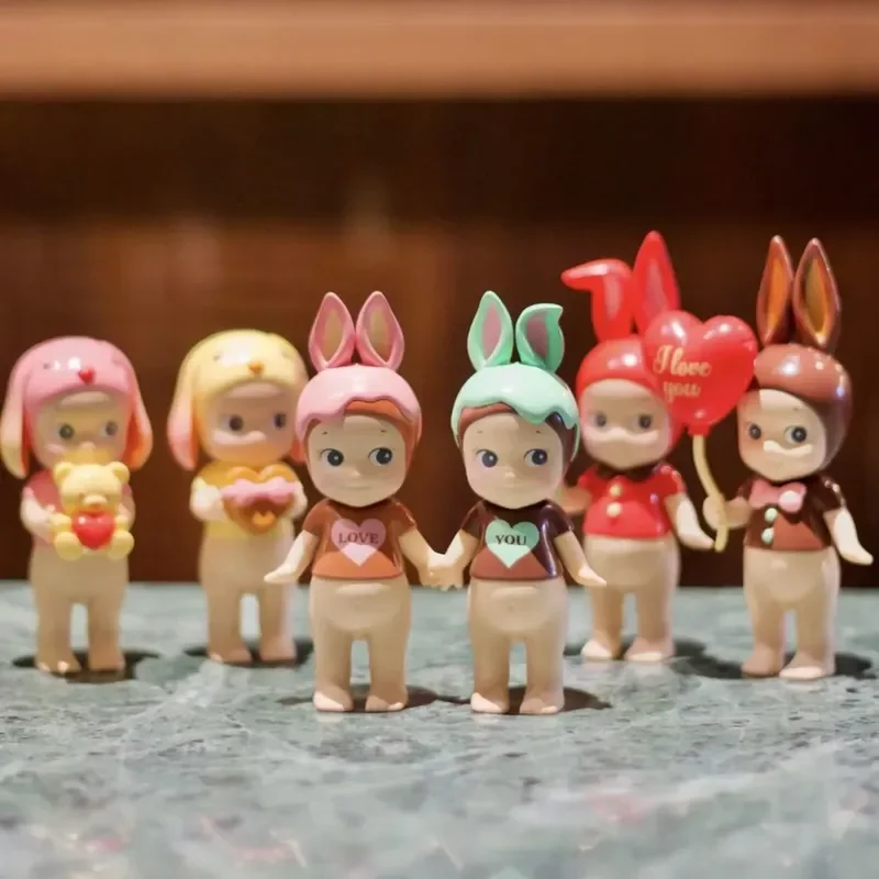 

Sonny Angel Blind Box Gift Of Love Series Kid Toys Doll Series Angel Mystery Box Girls Figurines Trendy Toys Car Decorations