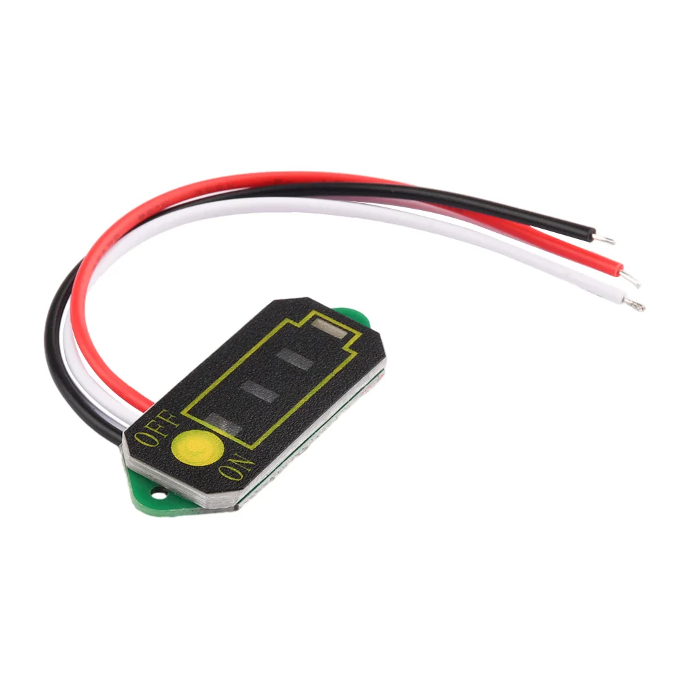 lithium battery Power display charging indicator Flashing FOR 1S 2S 3S 4S 6S 7S 12V 24V 36V 48V 60V Li-ion Lifepo4 lead-acid BMS