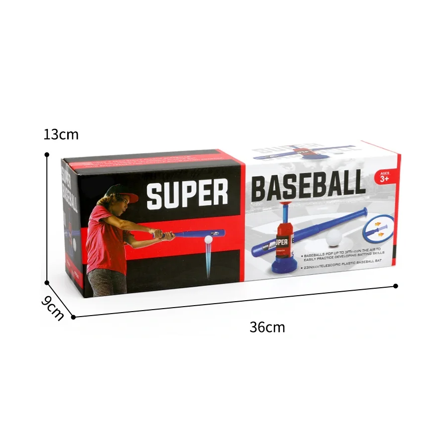 Hot-Selling Baseball Launcher Toy, 2-in-1 Foot-Operated/Manual Press Ball Pitching Machine, Interactive Baseball Training Game for Young Children, Outdoor Sports Toy, Indoor and Outdoor Interactive Sports Game for Kids, Kindergarten Sports Teaching Aids and Gifts, Suitable for Birthdays, Parties, Christmas, Halloween, Easter, National Day, Children's Day, Suitable as Toy Gifts for Boys and Girls