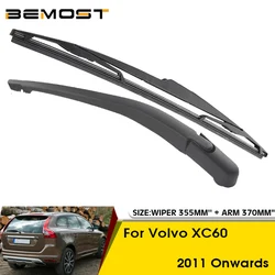Car Wiper Blade For Volvo XC60 2011 Onwards Rear Back Windshield Windscreen Rear Wiper 355mm+Arm 370mm Car Accessories