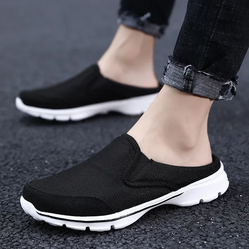 New Loafer Men Summer Shoes No Heel Man Comfortable Fashion Walking Footwear Plus Size Sneakers Male Casual Shoes Beach Sandals