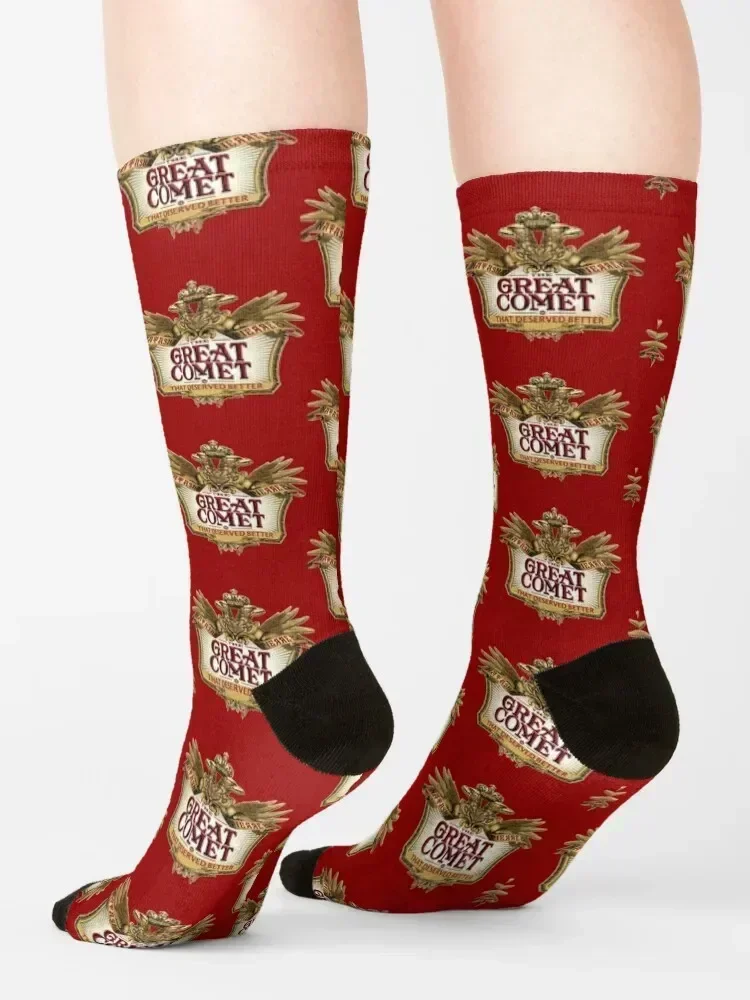 Natasha Pierre & The Great Comet That Deserved Better Socks Run Botas de montaña diseñador Diseñador de Año Nuevo Hombre Calcetines Mujer