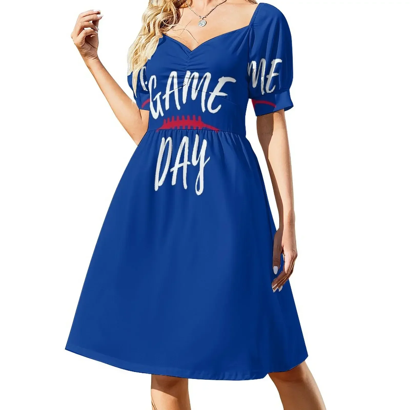 Game Day - Football Fans Sleeveless Dress bandage dress birthday dress for women