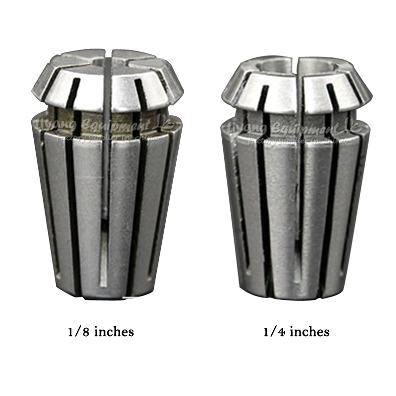 2pcs/lot 3.175mm 6.35mm ER11 Milling Chuck Spring Collet Set for CNC Engraving Machine & Milling Lathe Tool