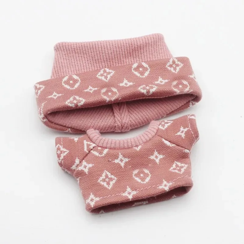 17 cm 1a generazione, 2a generazione, scatola cieca di terza generazione Labu tesoro piangente 10 cm maglione per bambola in cotone cappello lavorato a maglia stampato