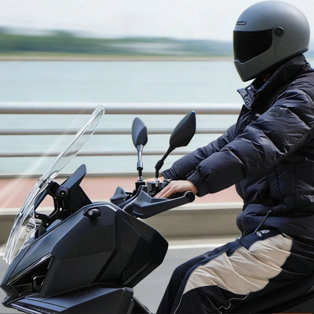 For Honda NS150XC Replace the accessory, raise the front windshield, and upgrade the transparent windshield front panel.
