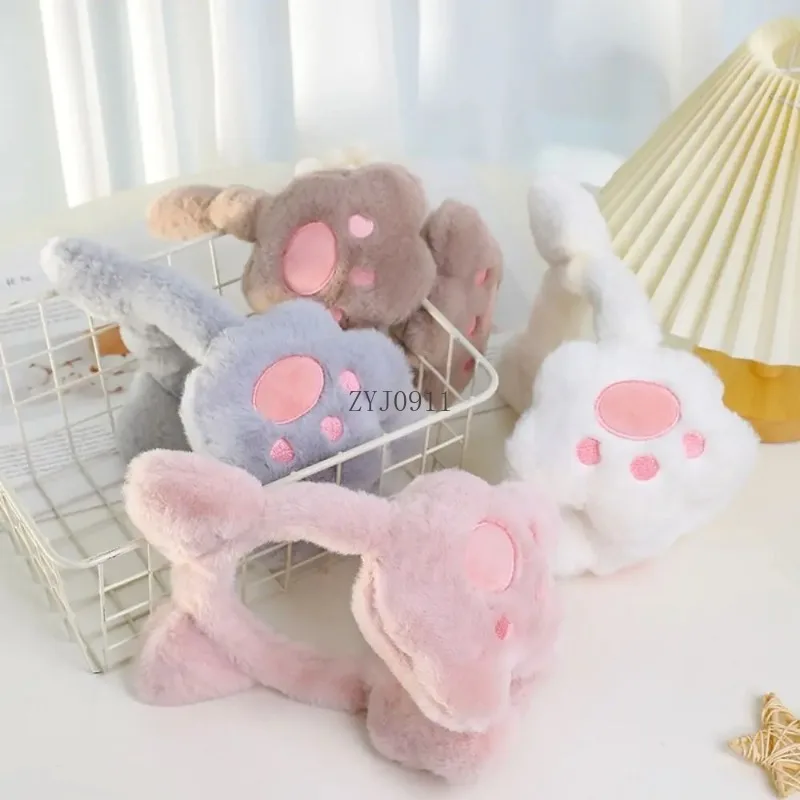 * 1PC Carino Peluche Gatto Artiglio Orecchio Più Caldo Earwrap Cartoon Inverno Caldo Paraorecchie Copertura D'orecchio Morbido Pieghevole Paraorecchie Per I Bambini Adulti