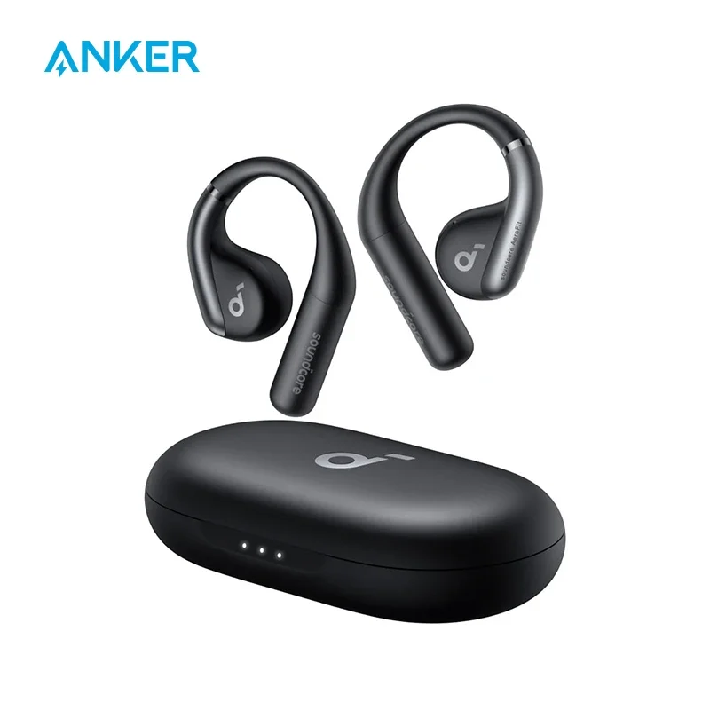 Anker Soundcore AeroFit 오픈 이어 블루투스 이어버드, 무선 블루투스 헤드폰, 42H 재생 시간