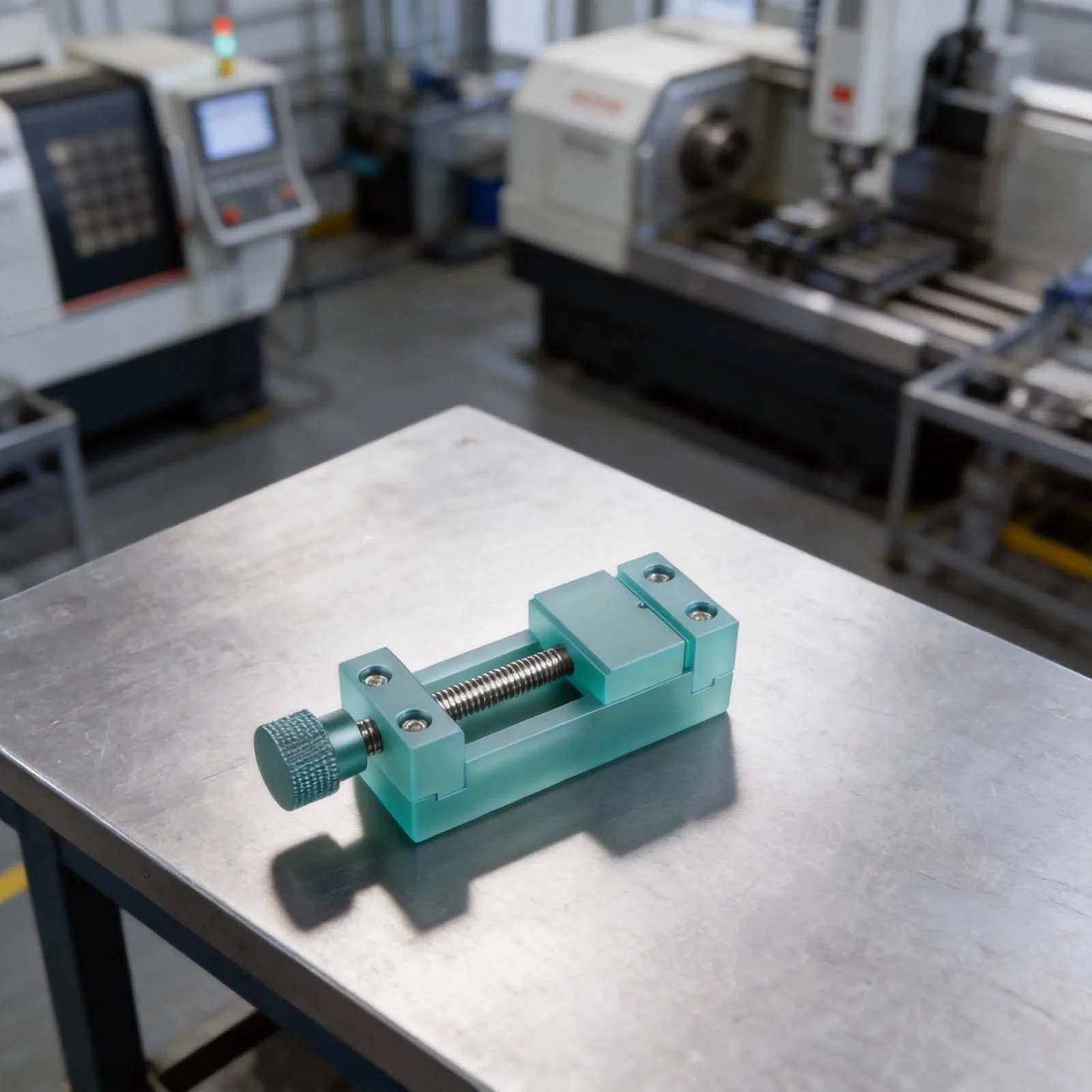 

LTY-3439 For Mini Bench Vise with Aluminum Alloy Frame and 304 Stainless Steel Thread for Engraving CNC Drilling and Welding Use
