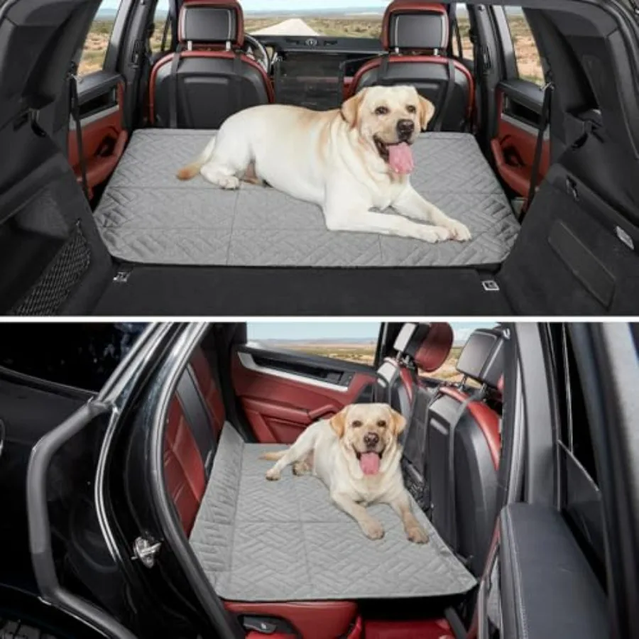 

Расширитель заднего сиденья для собак, защитный коврик для багажника внедорожника, жесткий чехол-лежанка для собак на заднее сиденье автомобиля, гамак для собак в машину, кровать для собак (размер S)