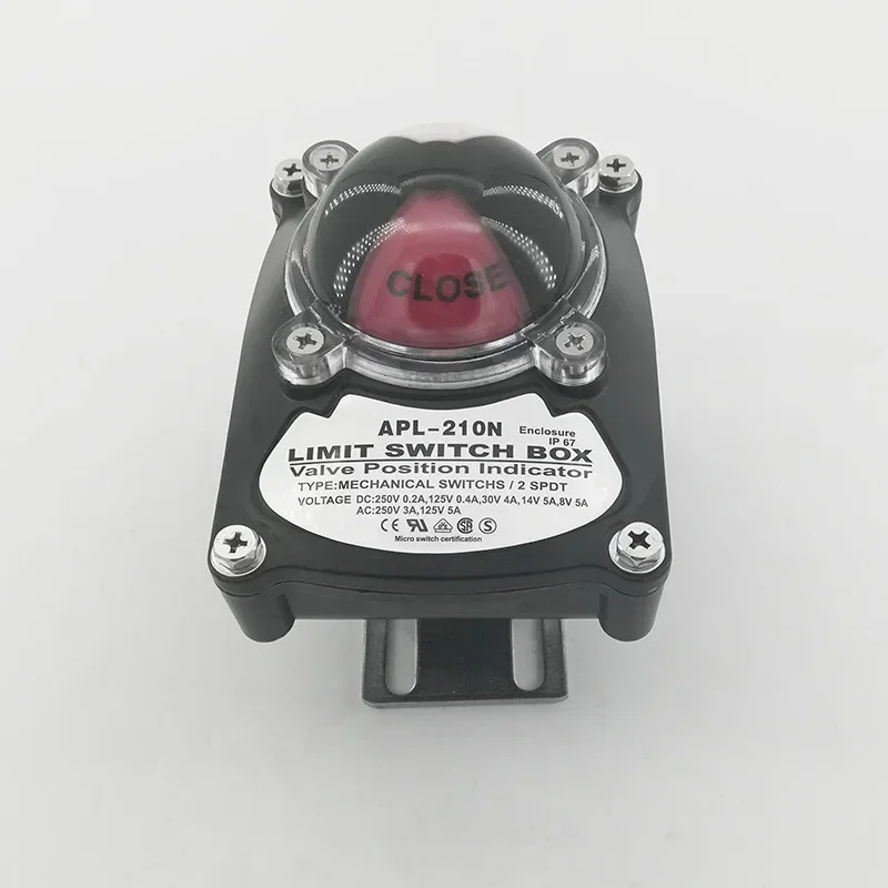 

APL-210N Взрывозащищенный концевой выключатель клапана Индикатор положения клапана Использование для пневматического привода