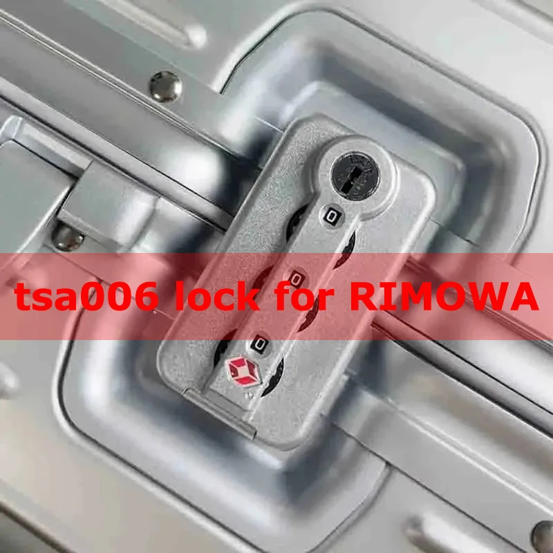 Suitcase TSA006 Lock Replacement for Rimow Luggage Suitcase Repair Luggage Accessories Wheel Arch Travel Organizer
