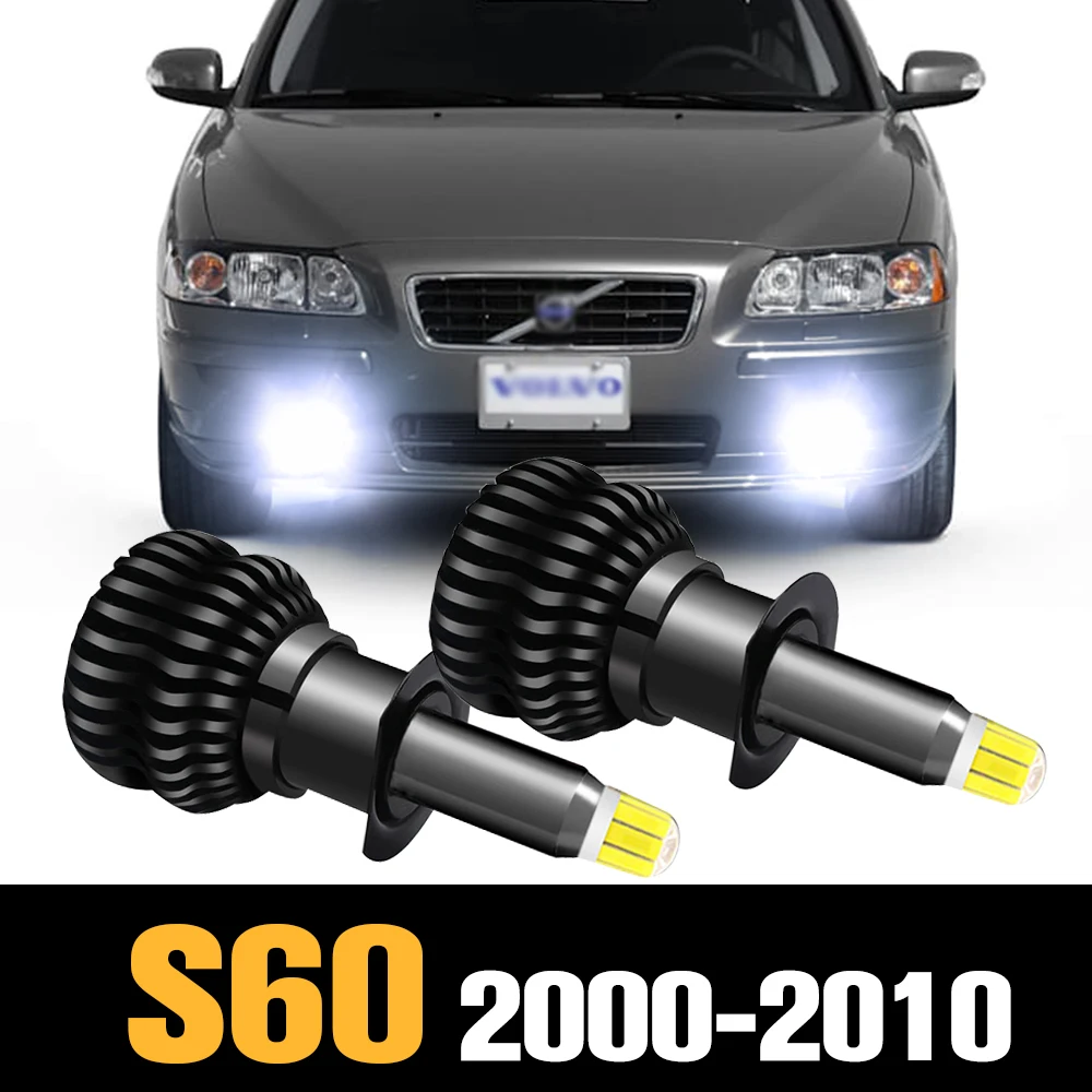 

2pcs Canbus LED Fog Light Lamp Accessories For Volvo S60 I 2000-2010 2001 2001 2002 2003 2004 2005 2006 2007 2008 2009