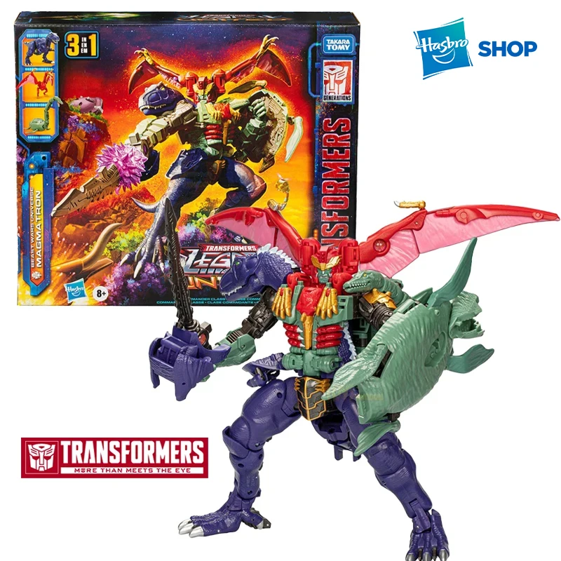 Hasbro Transformatoren Erfenis Verenigde Commandant Klasse Beest Wars Universum Magmatron, 10-Inch Converterende Actiefiguur Nieuw In Voorraad