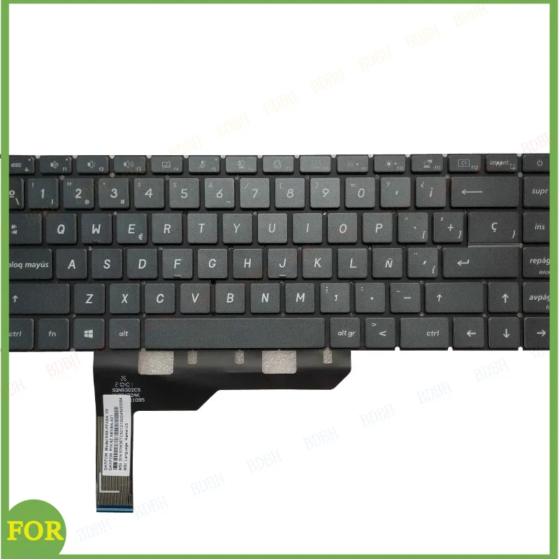 NEW  US/Spanish laptop keyboard FOR MSI Modern 15 A10M A10RAS A10RBS MS-14C1 MS-14C2 MS-1551white Backlit