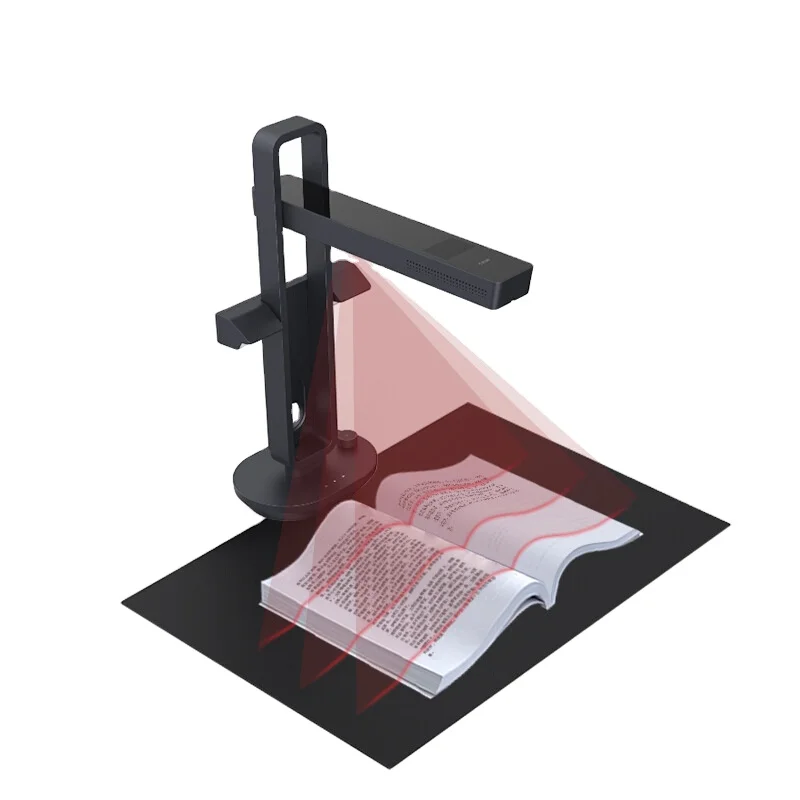 Chengzhe Aura Plus High-Speed 2s Scanner Continuous Scanning Portable 24-Bit Colour Book and Invoice Scanner