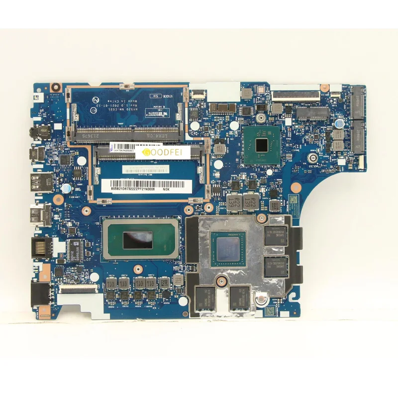 5B21D67322 For Lenovo ThinkBook 15P G2 ITH Laptop Motherboard NM-E021 I7-1180H GTX3050 4G HY520 Notebook Mainboard 100% test OK