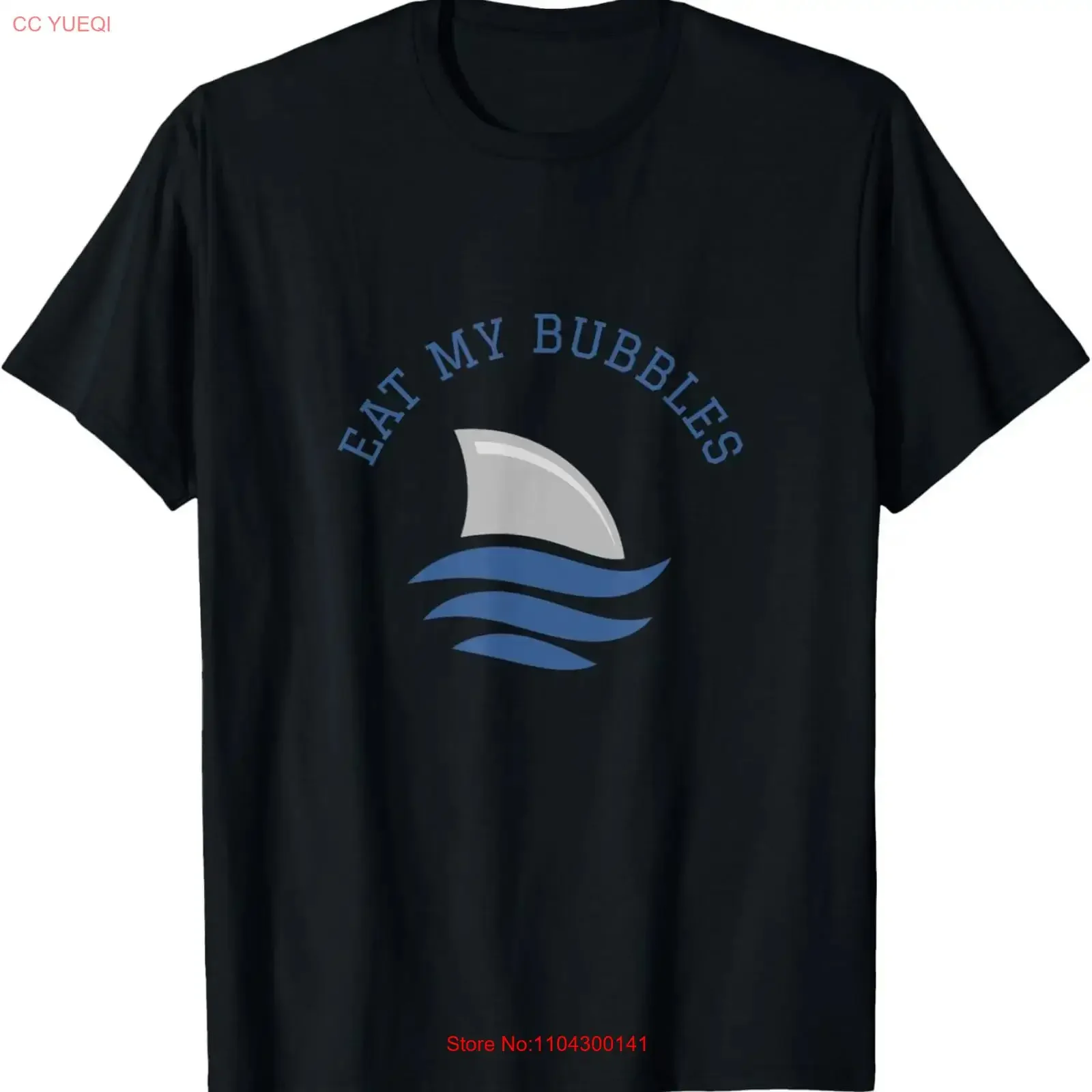 Swimming Funny Saying Eat My Bubbles T Shirt vintage Washed Soft Unisex Stretched Slightly Top For Everyday Wear Stylish