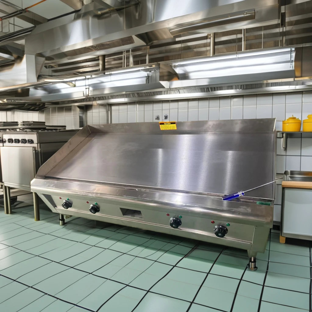 Electric Griddle Flat Top - Beliebtester kommerzieller Grill aus Edelstahl, elektrischer