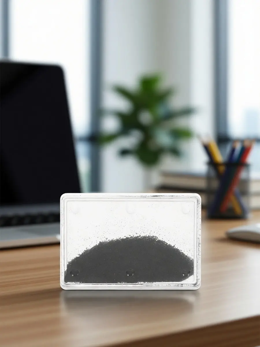Magnetic Field Iron Powder Box Physics Magnetism Demonstration Educational Science Experiments Iron Filings School Use