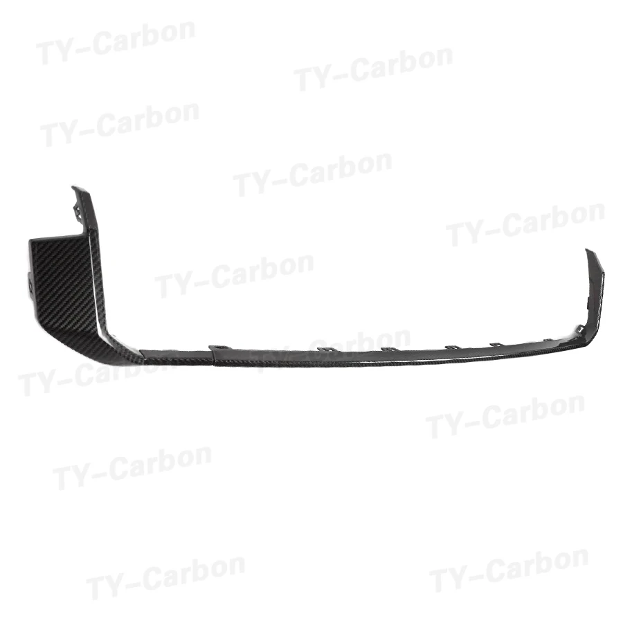 Dry Carbon Fiber Rear Diffuser Strip Rear Bumper Lip Trim Decoration for BMW 3 4 Series G80 M3 G82 G83 M4 2021+ Car Accessories