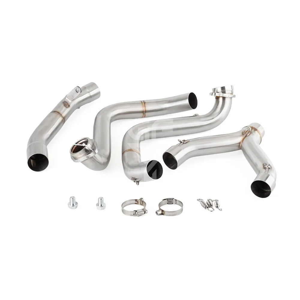 For Moto Guzzi V100 Mandello 2022 2023 2024 Mandello 100 Escape Slip-on Motorcycle Exhaust Header Link Pipe