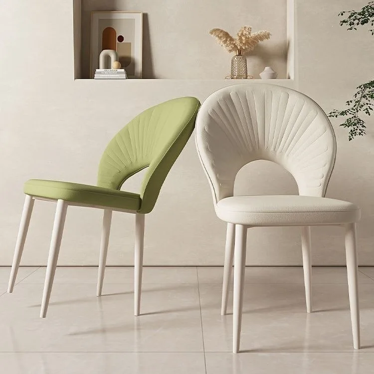Living Room Dining Chair Home New Stool Backrest Internet Celebrity Makeup Dining Table Dining Room Premium Shell