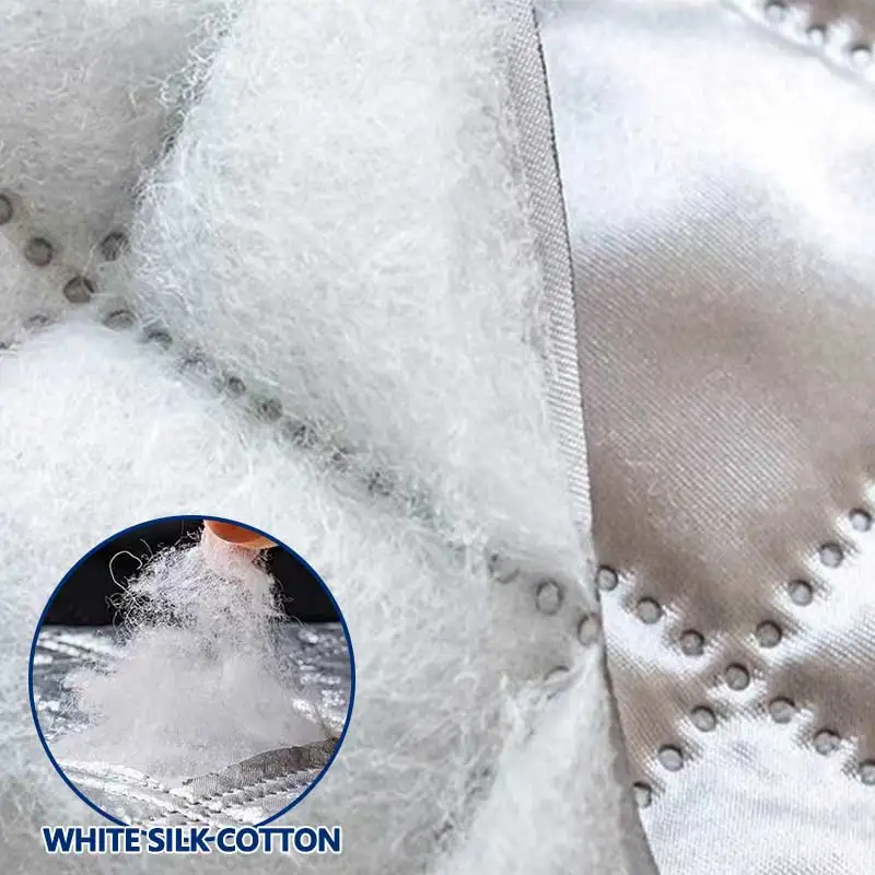 New‑Style Curved Cotton‑Filled Thermal Window Curtain, Zipper‑Type Windproof Window Seal, Self‑Adhesive Drill‑Free Customizable