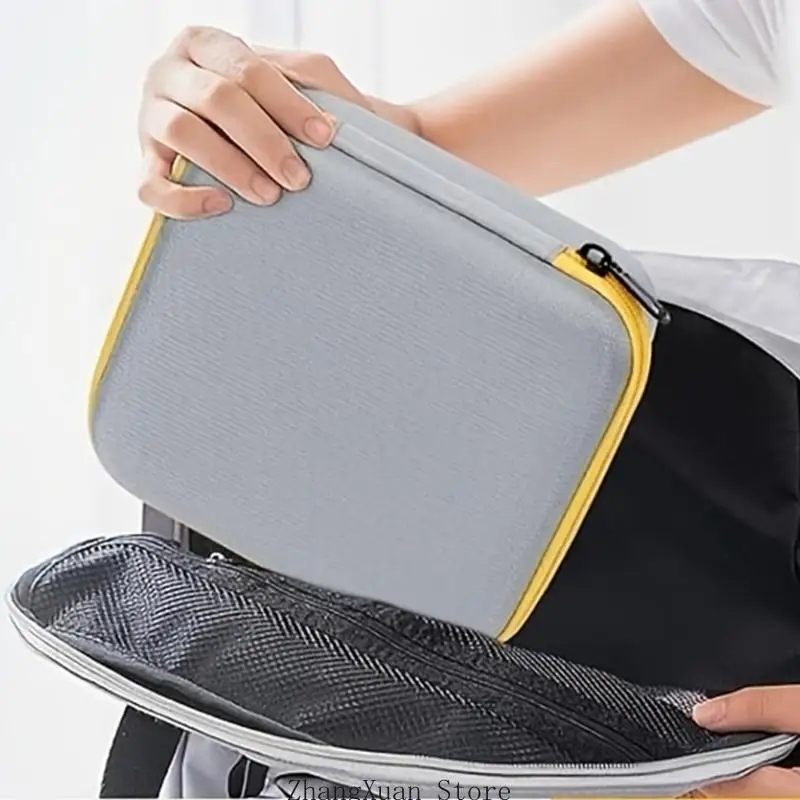Multi-Paar-Sonnenbrillenhalter mit flexiblen Trennwänden, tragbare Brillen-Aufbewahrungsbox für Pendler oder Urlaub, 3 x – Detail 2