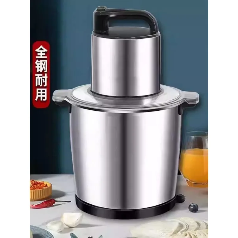 

Electric Stainless Steel Yam Blender 6L Capacity Fufu Meat Chopper Food Grinder Yam Pounder Hot Sale Kitchen Appliance