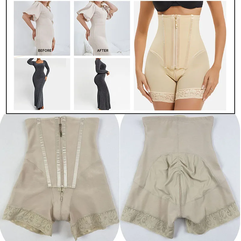 AfruliA الأرجواني Fajas كولومبياناس حزام BBL السراويل مشد سليم مدرب خصر ارتفاع ضغط محدد شكل الجسم تحكم سراويل رافع #6