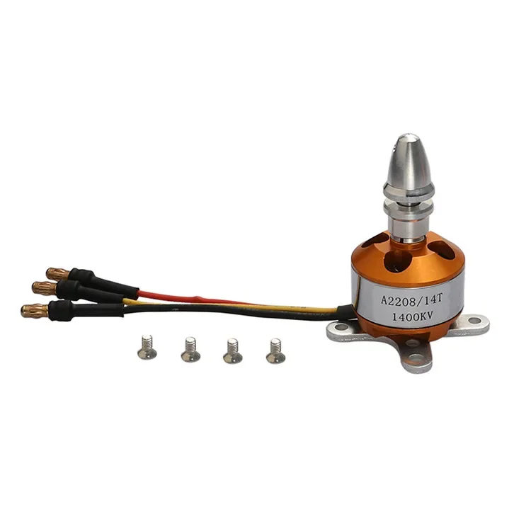 Motor XXD 2208 1000KV 1100KV 1400KV 1800 2600kv ala fija cuatro ejes