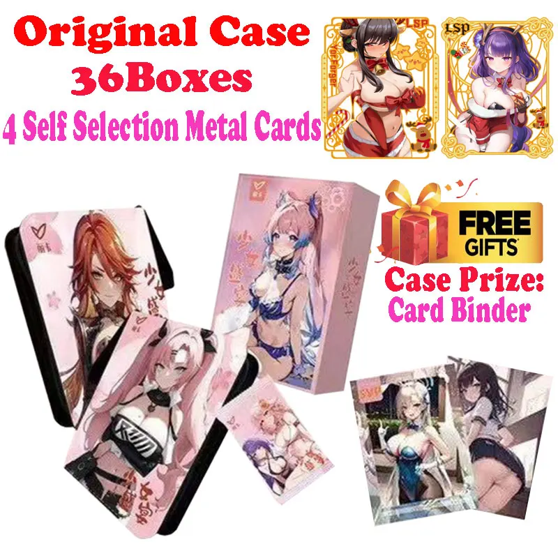 

2024 Newest Maiden Feast Collection Card Goddess Story Waifu Booster Box ACG CCG TCG Doujin Toys Chrismas Hobbies Gift