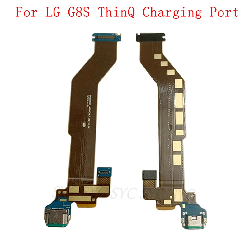 USB Charging Port Connector Flex Cable For LG G8S ThinQ Charging Connector Board Repair Parts