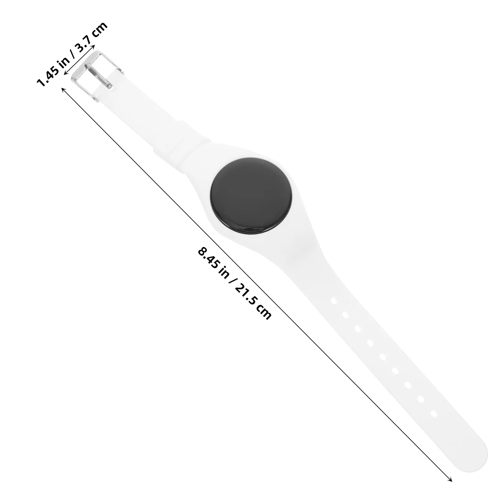 Smartwatch Plastic Sports Wristwatch Waterproof Adjustable Digital Sports Watch Vibration Clock Reminder
